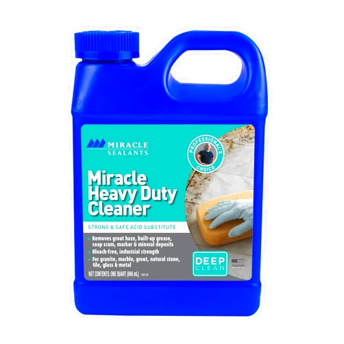 Miracle Sealants MHDCQT6 Heavy Duty Acid Substitute Cleaner, Quart 32 oz