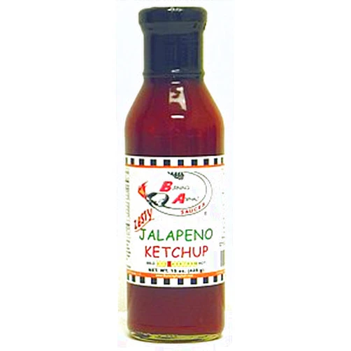 Burning Asphalt Sauces Jalapeno Ketchup 15 oz. - Burning Asphalt Sauces