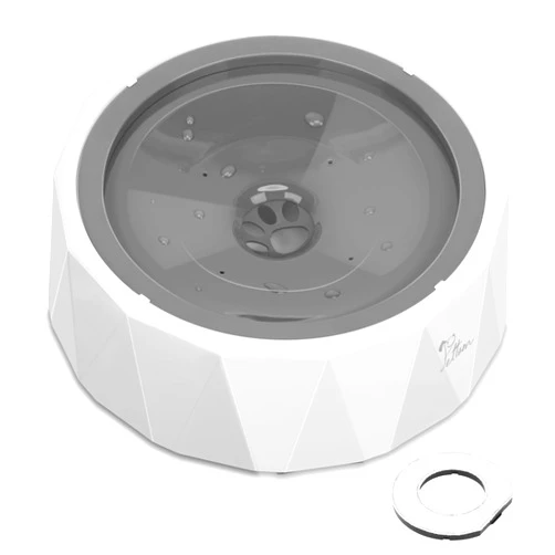 HAPPY HACHI Dog Water Bowl 1.5L No-Spill Pet Water Bowl Large Capacity Slow Water Feeder Dispenser with Replacement Filter Vehicle Carried Travel Slow Drinking Water Bowl for Dogs/Cats/Pets