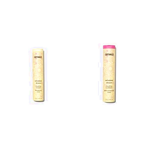 amika velveteen dream smoothing shampoo + conditioner duo