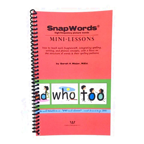 Child1st Publication Snapwords (R) Mini-Lessons