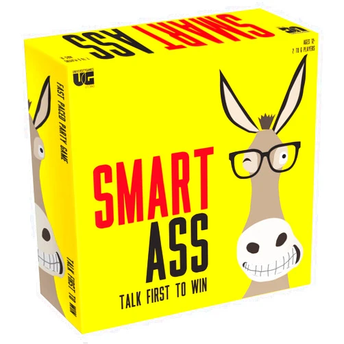 University Games | Smart Ass Trivia The Ultimate Who, What, Where Party Game for Families and Adults Ages 12 and Up and 2 to 6 Players