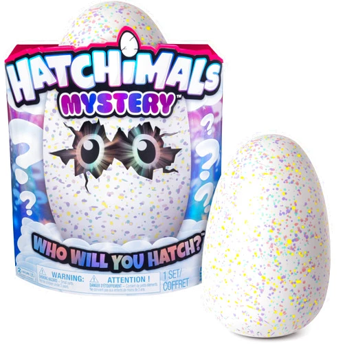 Hatchimals Mystery, Hatch 1 of 4 Fluffy Interactive Mystery Characters from Cloud Cove (Styles May Vary), Multicolor
