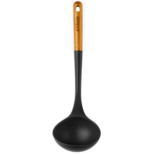 Staub 40503-104 Silicone Soup Ladle Spatula, Ladle