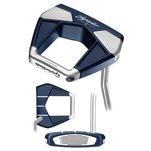 TaylorMade Spider S Navy Putter, Single Bend