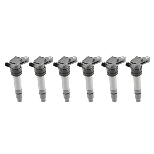 AA Ignition Ignition Coil Pack Set of 6 by AA Ignition - Compatible with Land Rover and Volvo V6 3.0L, 3.2L - 2007-2016 - LR2, S60, S80, V60, V70, XC60, XC70, XC90 - Replaces Parts UF-594, LR002954, 306842450