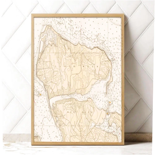 MG Global Historical Poster of Oyster & Huntington Bays NY 1935 South Shore of Long Island Sound Harbors 224 | 11x17 12x18 16x24 24x36 Unframed Print Wall Art Gift | Vintage Antique Home Office Decor