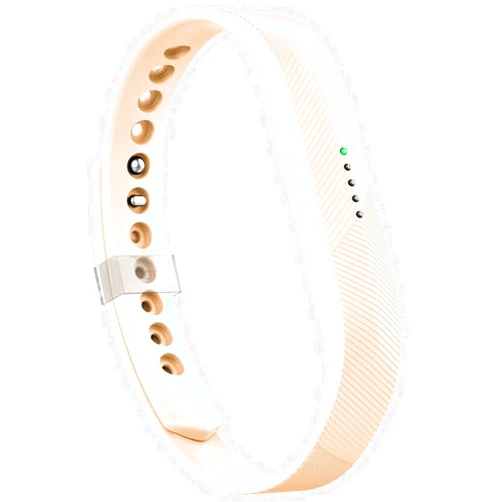 LEEFOX Compatible with Flex 2 band, Adjustable Replacement for Flex 2 Accessory Silicon Wristband w/Fastener Clasp Fitness Strap for Original Flex 2, Blush Pink, Large(Psalm 23-3)