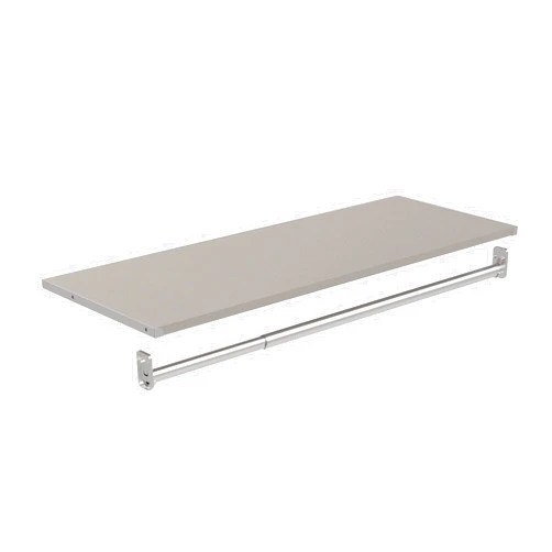ClosetMaid Modular Storage Shelf and Hang Rod Kit, Taupe