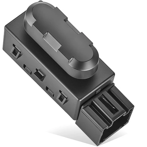 GELAIDI Power Seat Switch 6 Way for 2005-2015 Ford Mustang F150 F250 F350 Explorer Escape Lincoln & More, Driver Side Passenger Side Power Seat Adjust Switch 9L3Z14A701A 5F9T-14B709-AA