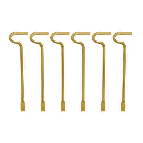 Alico Interior Emergency Key for Bathroom Bedroom - 6 Pack