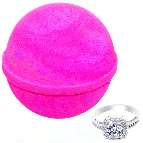 Jackpot Candles Bath Bomb with Size 7 Ring Inside Love Potion Extra Large 10 oz. Made in USA