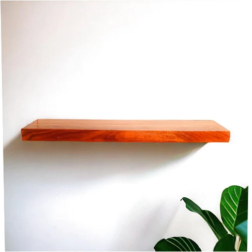 Posh Pollen - Sturridge, Rustic Floating Shelf, Hidden Bracket, Solid Acacia Wood, Heavy Duty, Wall Mounted Shelf, 24Wx12D