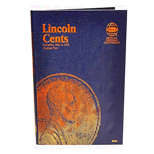 Whitman US Lincoln Cent Coin Folder Volume 2 1941 - 1974 #9030