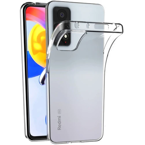 MaiJin Case for Xiaomi Mi Redmi Note 11 Pro 4G / Redmi Note11 Pro 5G (6.67 inch) Soft TPU Rubber Gel Bumper Transparent Back Cover