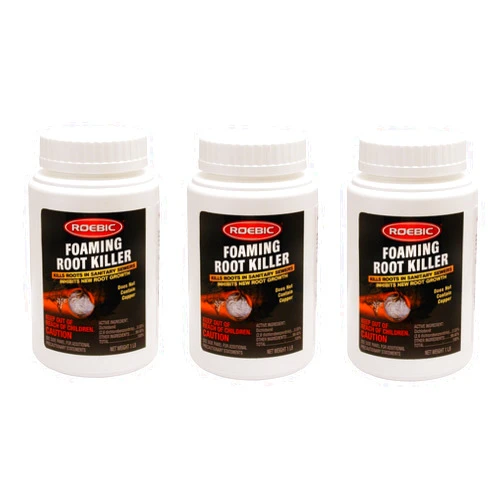 Roebic FRK Foaming Root Killer, 1-Pound (3, 1 lb)