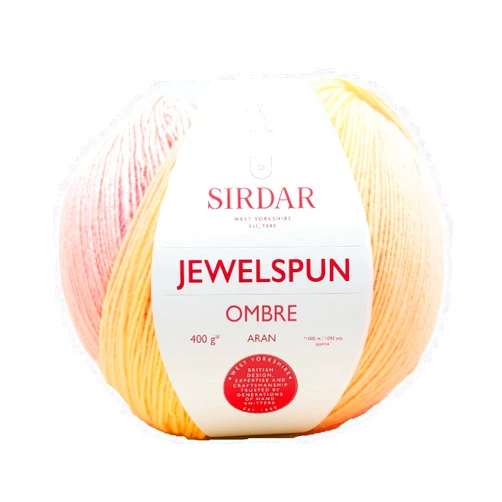 Sirdar Jewelspun Ombre - Rainbow Glow (100) - 400g