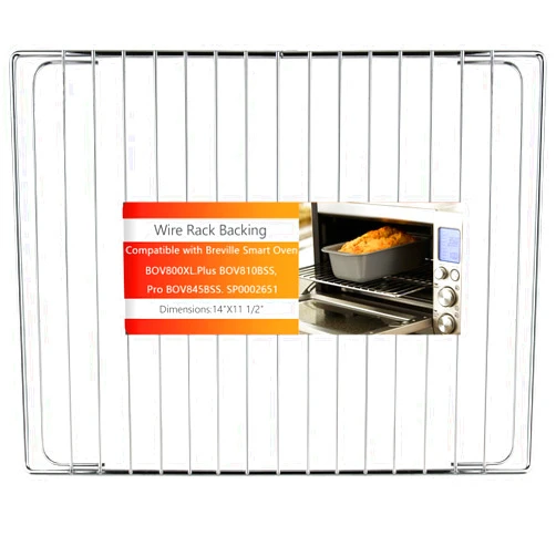Ericair Stainless Steel Oven Rack for Breville Smart Oven BOV800XL, Plus BOV810BSS, Pro BOV845BSS. SP0002651, Oven Racks Replacements, Cooling Racks for Cooking and Baking