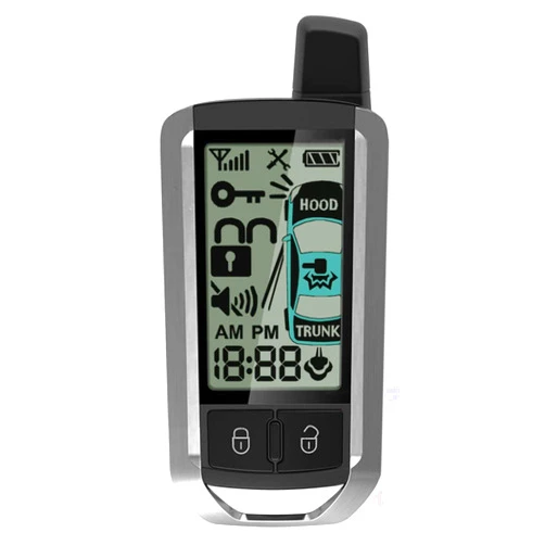 Crimestopper LCD 5-Button Remote 2WAY FM Pager for SP502