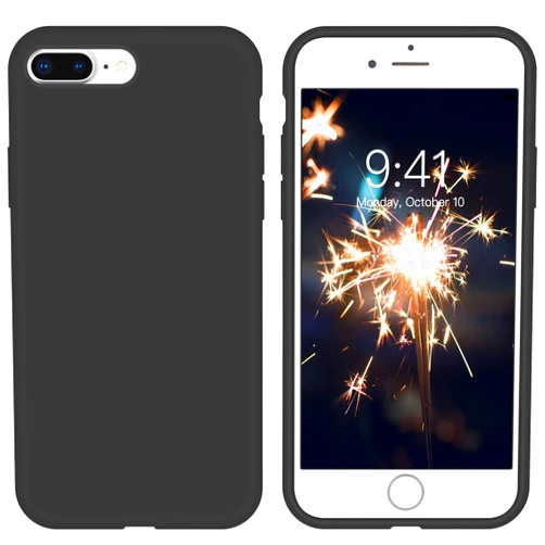 ZVastt Compatible with iPhone 8 Plus Case iPhone 7 Plus Case Liquid Silicone Gel Rubber Slim Soft Durable Microfiber Lining Full Shockproof Protective Phone Cover iPhone 7/8 Plus 5.5