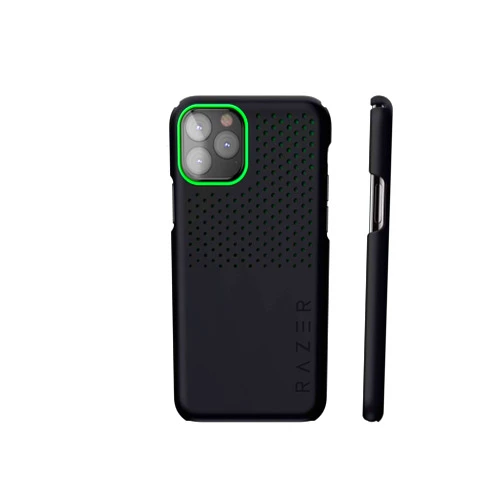 Razer Arctech Slim for iPhone 11 Pro Max Case: Thermaphene & Venting Performance Cooling - Wireless Charging Compatible - Matte Black