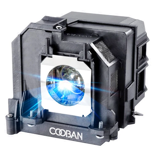 COOBAN ELPLP80 /ELPLP79 Replacement Projector Lamp Bulb with Housing for Epson BrightLink pro 595Wi 585Wi 1420Wi，EB-570 EB-575W EB-575Wi PowerLite 570 /PowerLite 575W /BrightLink 575Wi Projector Lamp