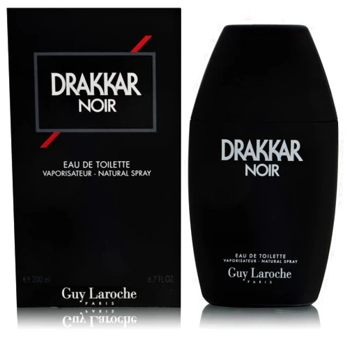 Guy Laroche Drakkar Noir Eau de Toilette Spray for Men 6.7 oz