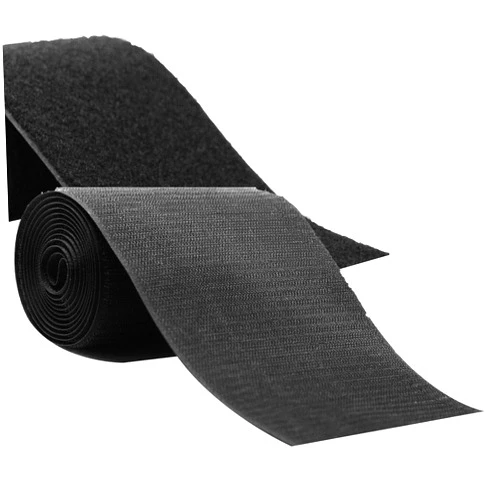 ECOHomes 4 Inch x 6 FT Sew On Hook and Loop Tape for Fabric, Sewable Sew On Strips for Fabric, Clothing, Clothes | Non Adhesive Sewing Fabric Fastener Straps, Easy Sew in, Strong Grip DIY Crafts