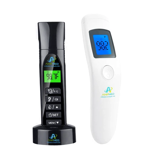 Amplim No Touch Forehead Thermometers for Adults and Babies