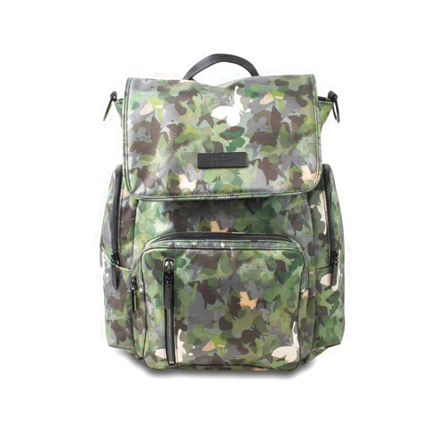 JuJuBe Be Sporty Backpack/Diaper Bag - Butterfly Forest