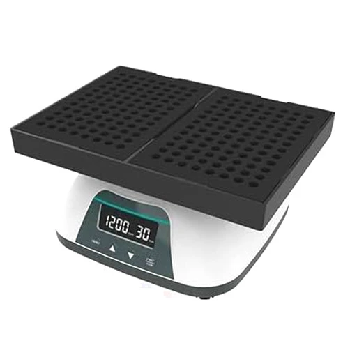 CNYST Microplate Oscillator Micro Plate Shaker Laboratory Microplate Shaker with 2 Elisa Plate/Tissue Culture Plate RPM Range 100-1200rpm Horizontal Gyration Amplitude 4mm