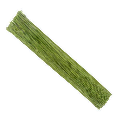 CCINEE 22 Gauge Dark Green Floral Wire Stem for Flower Arrangement Craft Supply,16 Inch,150PCS