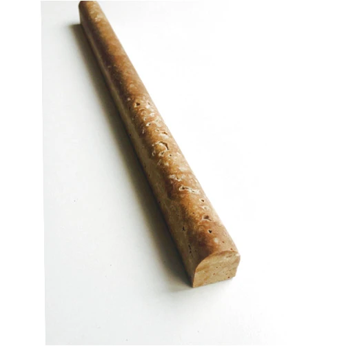 Squarefeetdepot 3/4x12 Noce Travertine Pencil Liner Wall Trim Tile