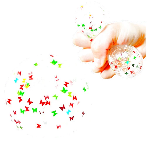 Kawaite Christmas Stress Relief Ball (1 Pack) Squeeze Toys - Squishy Sensory Balls Fidget Toy for Kids and Adults - Pull ＆ Stretch Dough Ball, Sticky Balls for Autism, OCD, ADD and ADHD