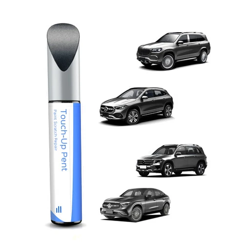 PARTS4EV 992/7992 Selenite Gray Metallic Touch Up Paint Compatible with Mercedes-Benz Exact Match–Chips and Nicks Touch Up