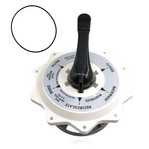 Gertrdti 270067 2 Inch Top Valve Assembly Replacement Kit Replacement for Hiflow Top and Side Mount Pool Spa Multiport Valve