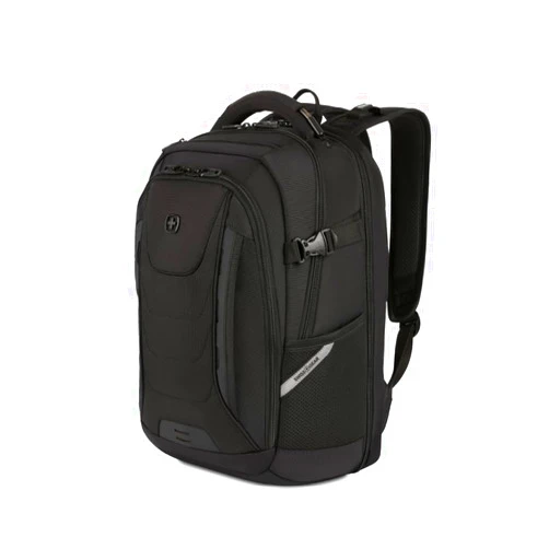 SwissGear ExecuLite Laptop Backpack, Black, 18.5”x12.5”x8.25”