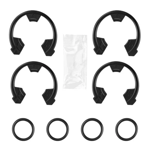 Apopip 7337563 Water Softener Clip Kit (WS60X10004, 1205500, 7116713, 1205500) and O-Ring Kit (7337571, 7170288, STD302213, WS03X10025) Compatible with Kenmore, GE, EcoPure, Sears