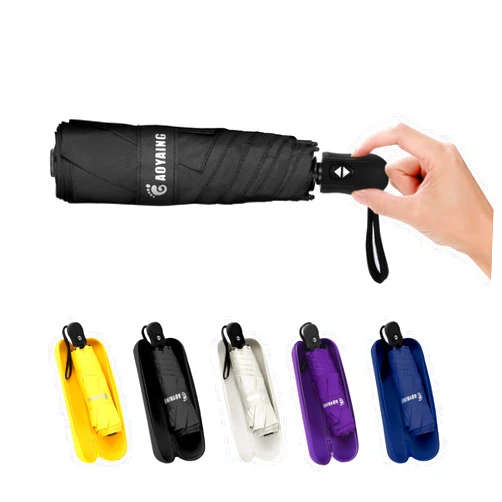 GAOYAING Small Mini Umbrella For Travel With Case, Automatic Compact UV Umbrella Protection Sun, Lightweight Portable Parasol Sun&Rain Umbrellas