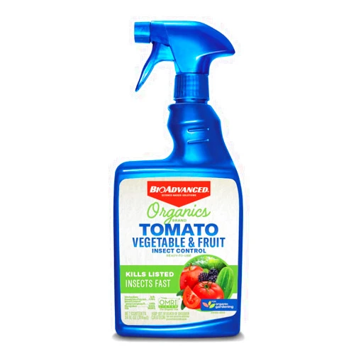 BioAdvanced Organics Brand Tomato, Vegetable & Fruit For Insects, Ready-to-Use, 24 oz