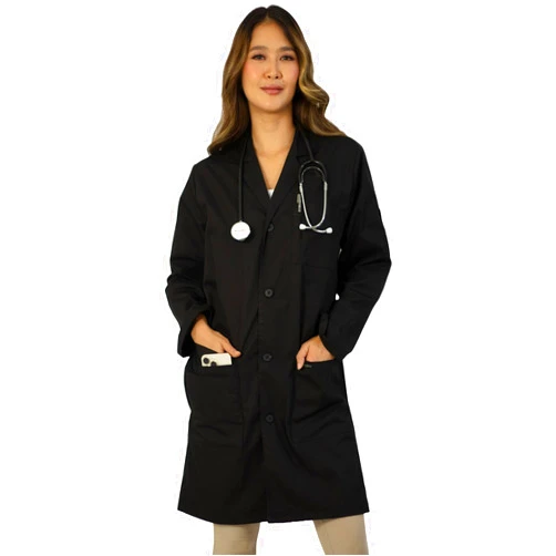 HEEDFIT Premium Quality Unisex Lab Coat, Comfortable Poly-Cotton Professional Lab Coats for Doctors