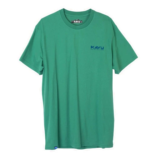 KAVU Moon Phase Organic Cotton T Shirt - Space Beach Tee