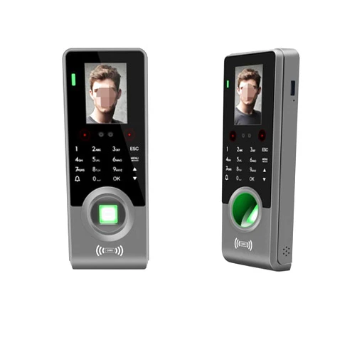 PYPYP Time Clock,Attendance Machine, Punch Card Machine Face Fingerprint Password Attendance Machine Face Recognition Sign in Chinese and English Word Brush Face Attendance Machine for Small Business