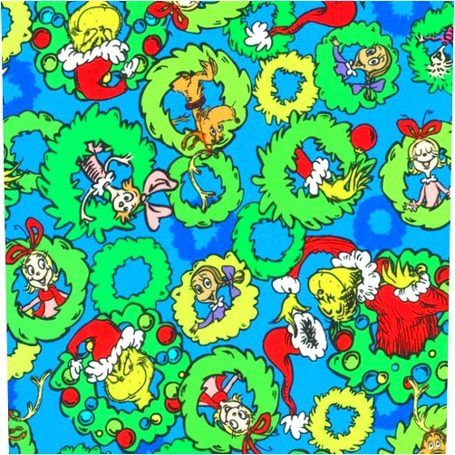 Generic Kaufman ADED 22566 277 Blue Character Wreath Toss