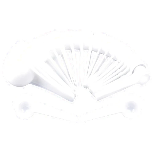 Cunhill 24 Pieces Gram Scoop Teaspoon Spoons Plastic 1/3/ 5/10/ 15 Gram Measuring Spoon Long Handle Protein Powder Scoop Flat Round Bottom Teaspoon Scoop Milk Powder Scoop for Coffee Pet Food Grains Spices