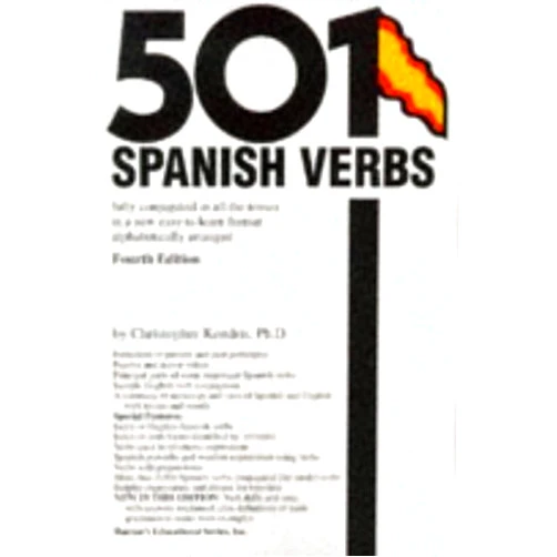By Christopher Kendris (Author) 501 Spanish Verbs (Barrons) 4th (fourth) Revised Edition by Kendris, Christopher published by Barron's Educational Series Inc.,U.S. (1996)