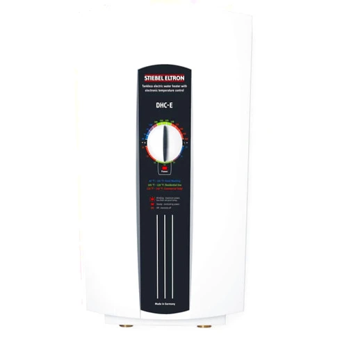 Stiebel Eltron 203671 DHC-E 8/10 Classic Series Tankless Electric Water Heater, Solid Copper Heating Chamber, Electronic Temperature Control for Single or Multi-point-of-use, Single Phase 50/60 Hz