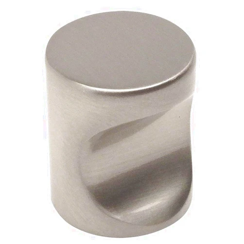 Cosmas 10 Pack - Cosmas 3312SN Satin Nickel Contemporary Cabinet Hardware Finger Pull - 3/4