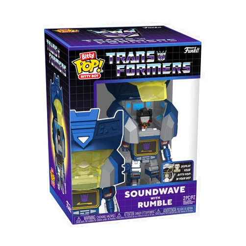 Funko Pop! Bitty Bots: Transformers - Soundwave with Rumble
