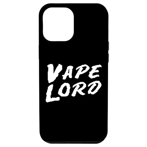 Official Vape Lords iPhone 12 Pro Max Vape Lord Vaping Costume For Vape Mod Enthusiast Vapers Case